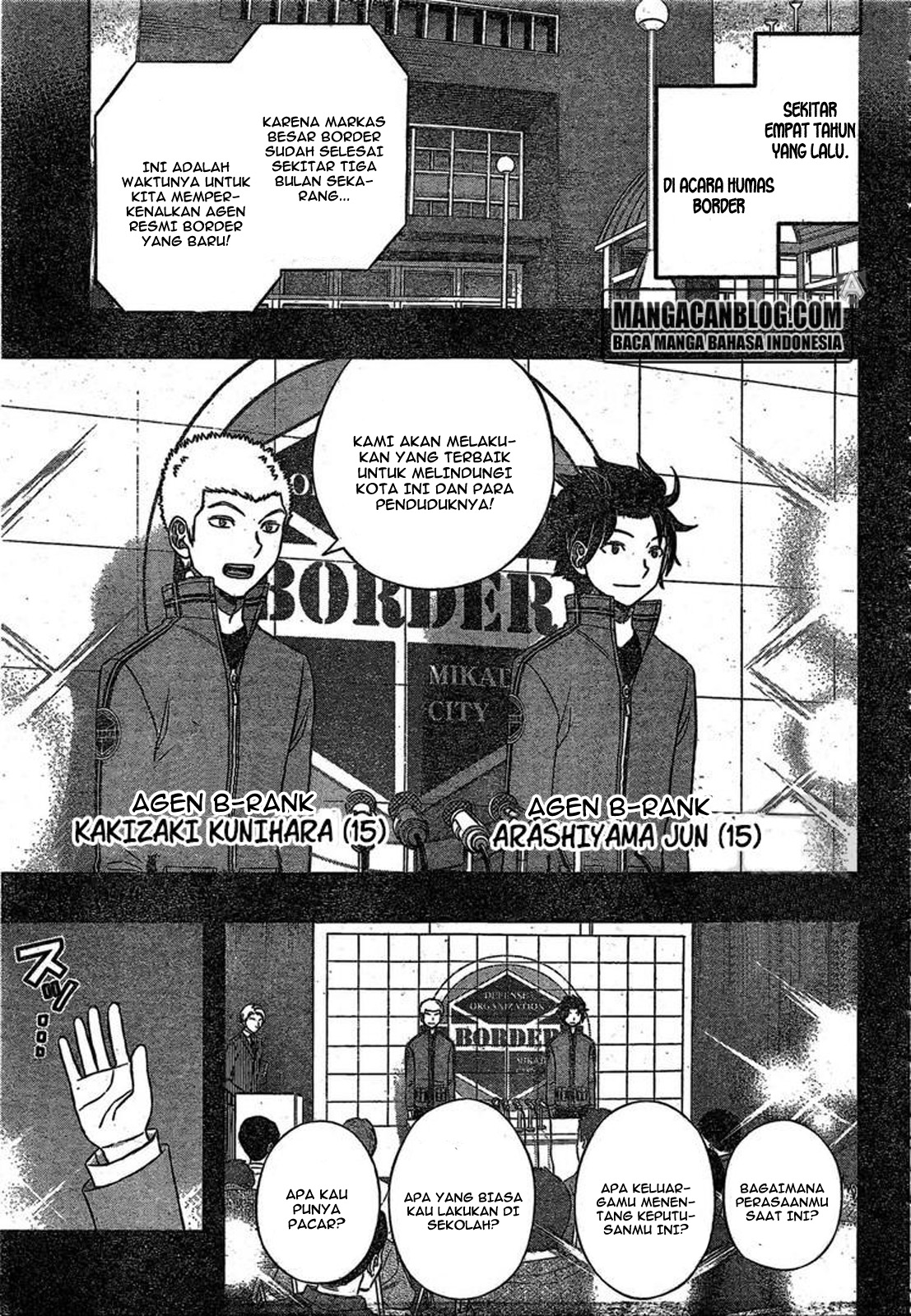 World Trigger Chapter 142