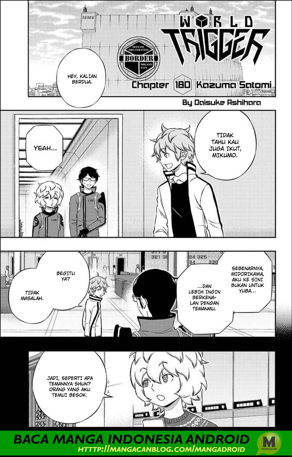 World Trigger Chapter 180