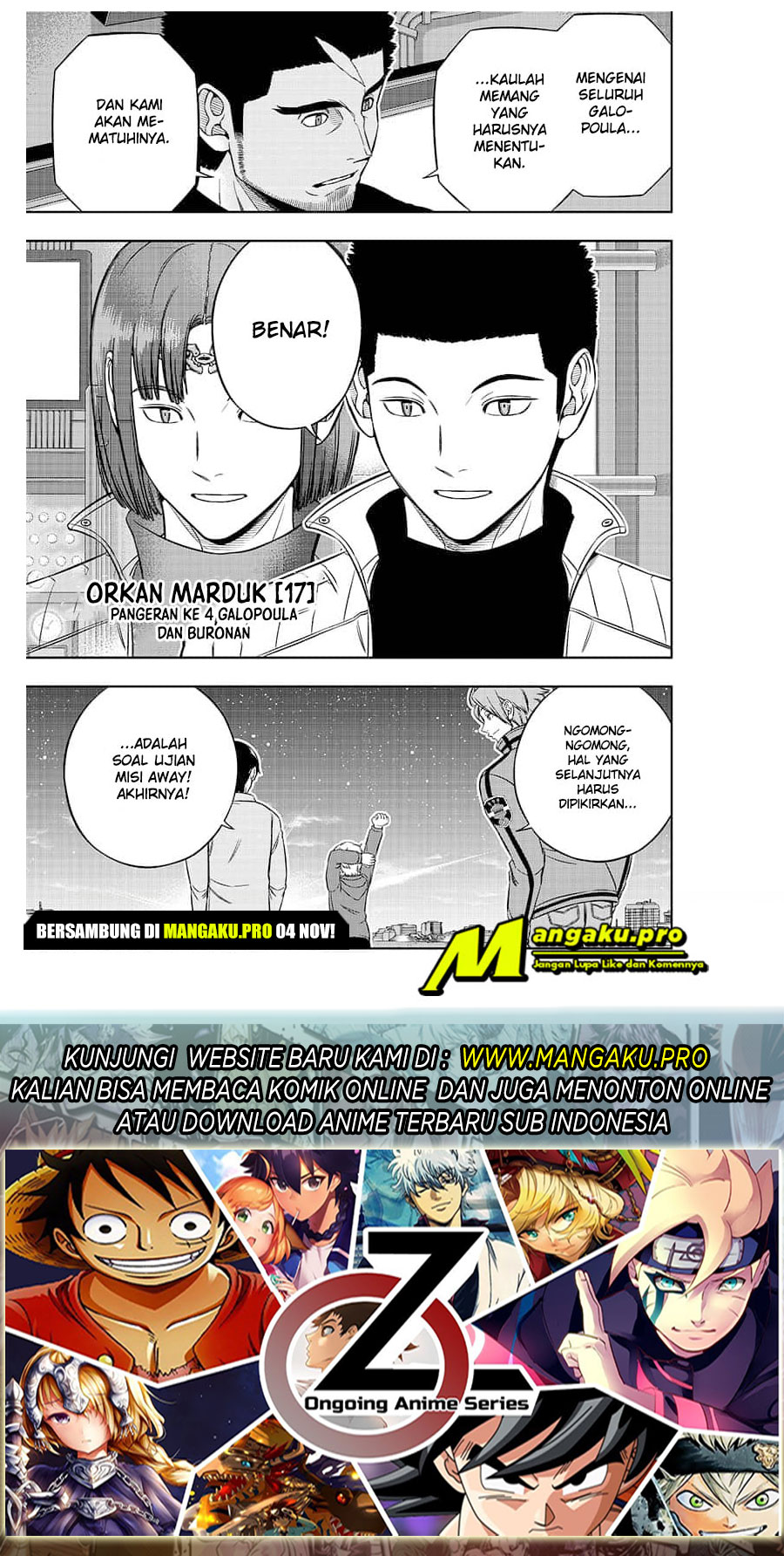 World Trigger Chapter 202