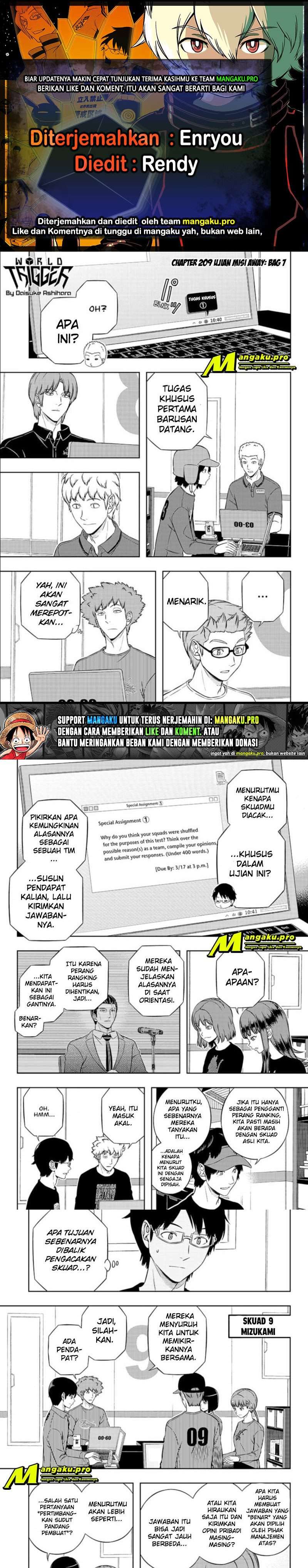 World Trigger Chapter 209