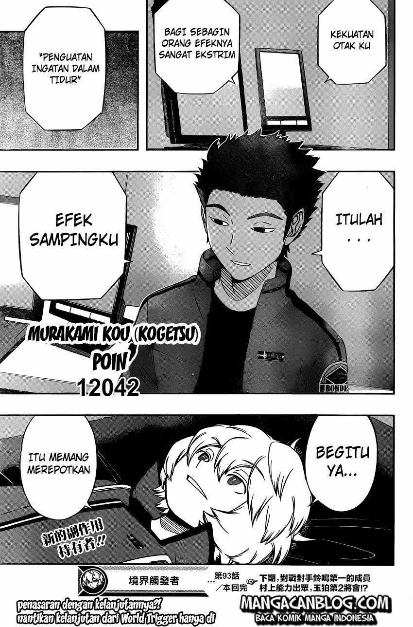 World Trigger Chapter 93