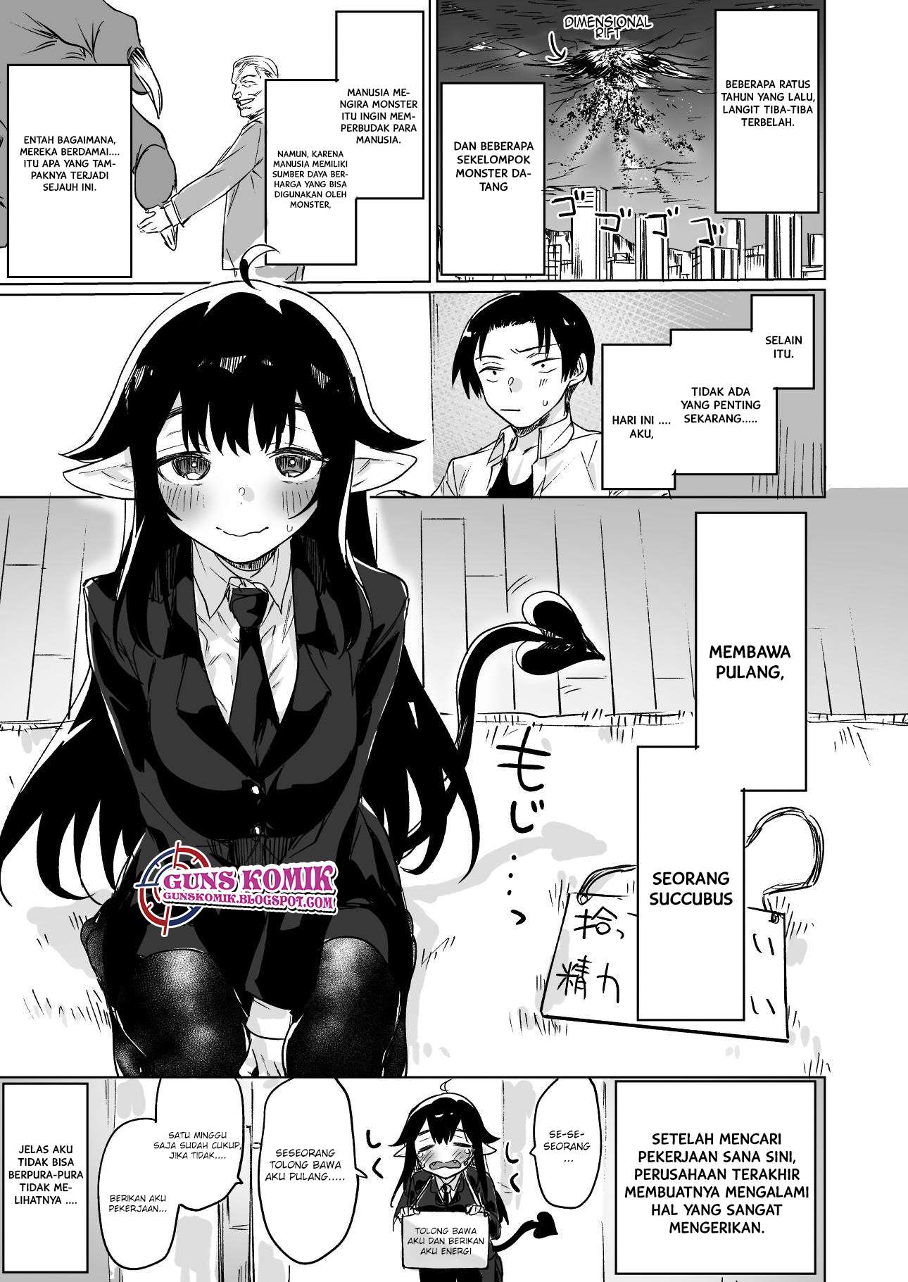 I Brought Home a Succubus who Failed to Find a Job Chapter 1