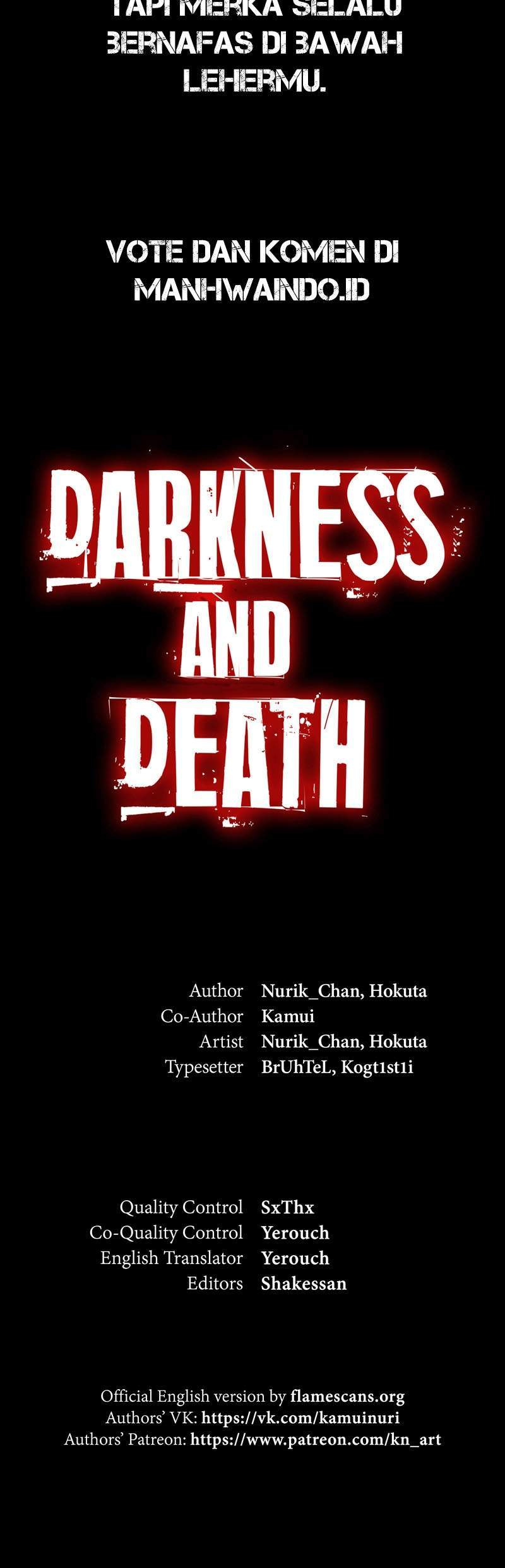 Darkness and Death Chapter 2