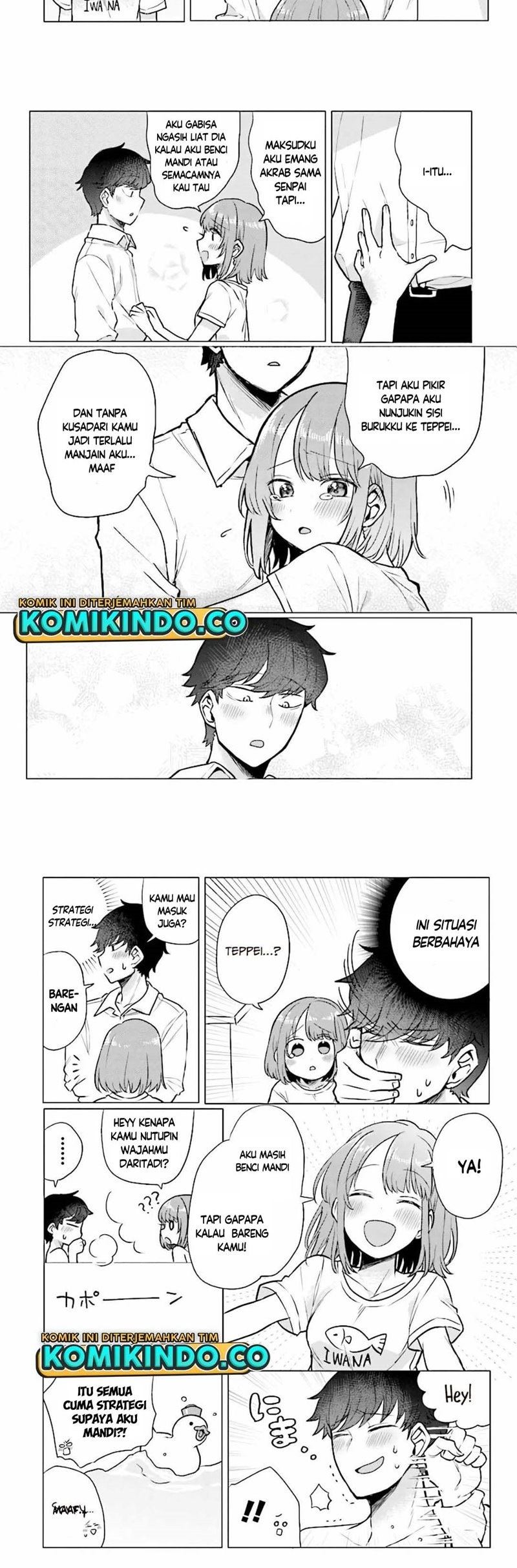 Zettai ni Furo ni Hairitakunai Kanojo VS Zettai ni Furo ni Iretai Kareshi Chapter 42