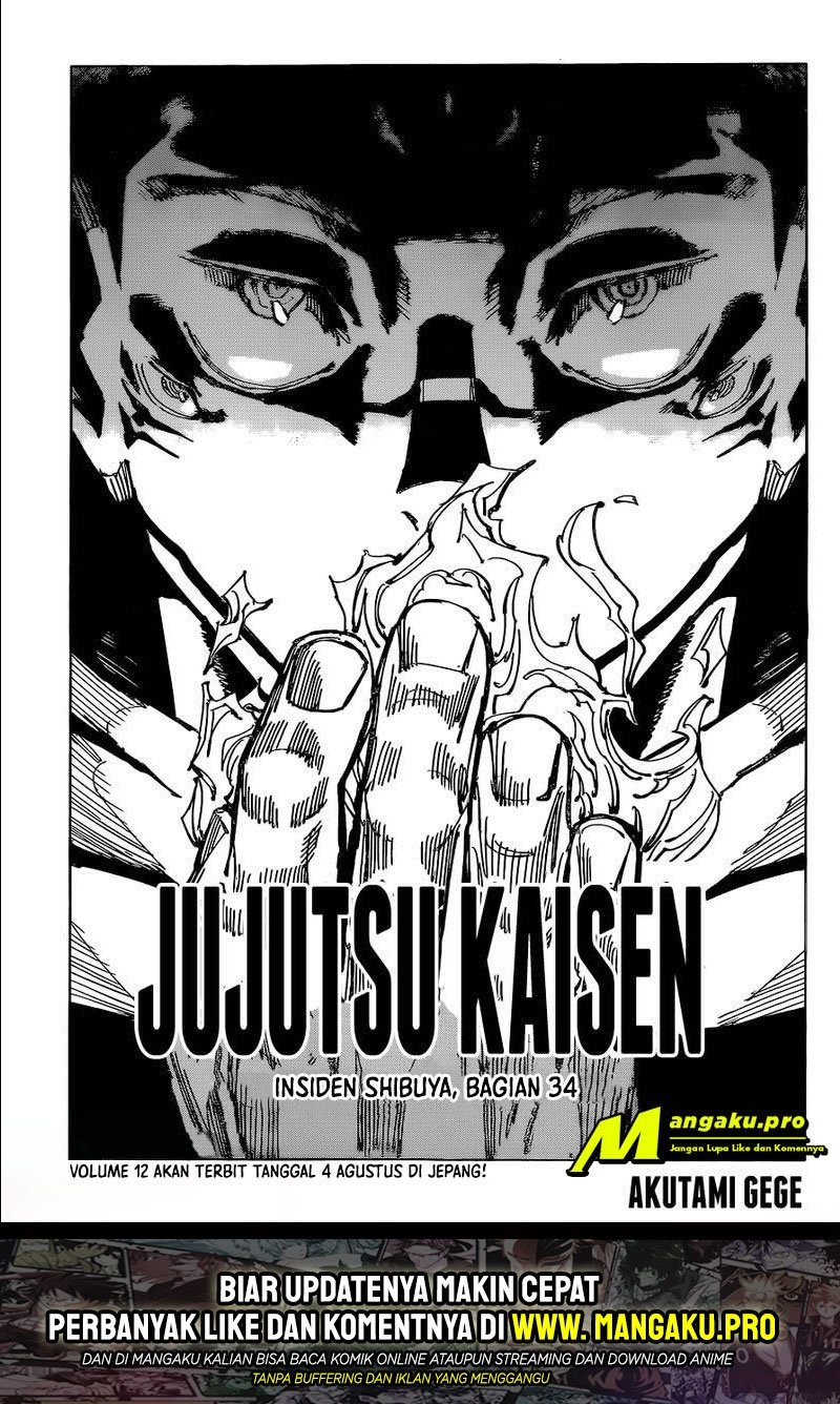 Jujutsu Kaisen Chapter 116