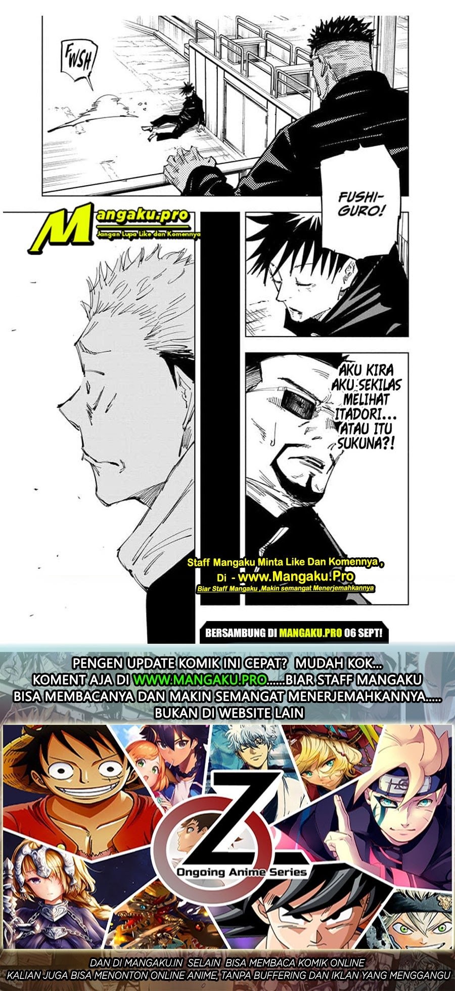 Jujutsu Kaisen Chapter 119