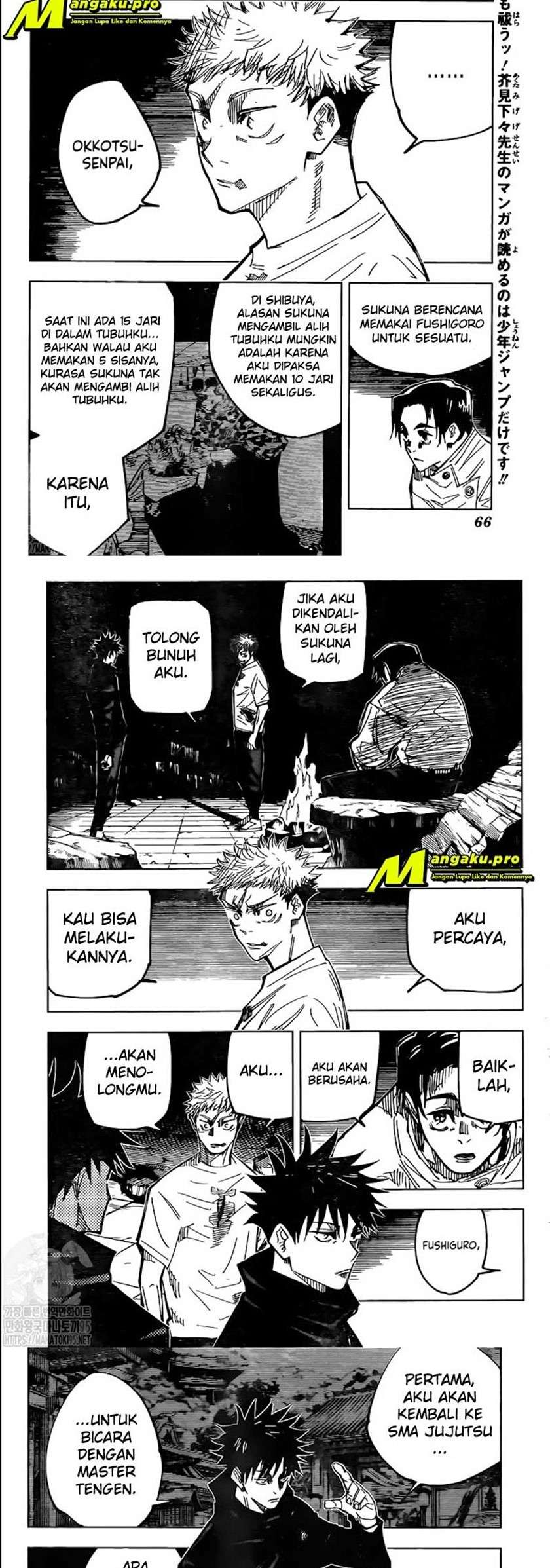 Jujutsu Kaisen Chapter 144