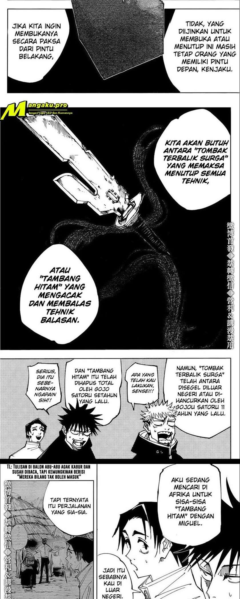 Jujutsu Kaisen Chapter 145