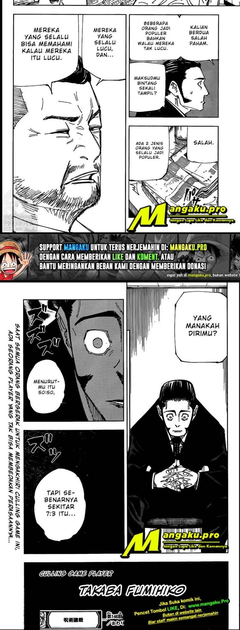 Jujutsu Kaisen Chapter 146