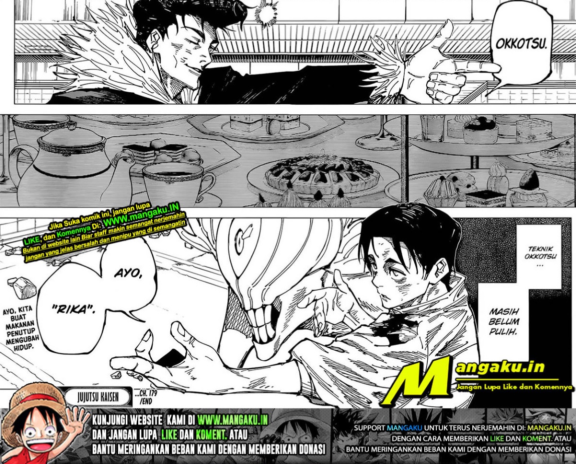 Jujutsu Kaisen Chapter 179