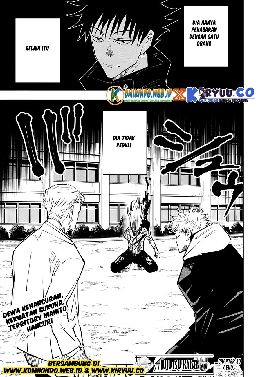 Jujutsu Kaisen Chapter 30