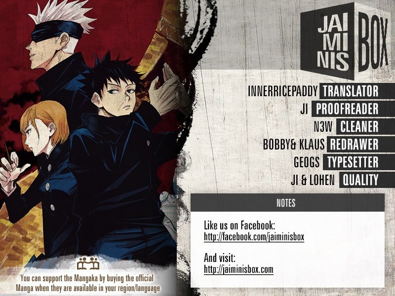 Jujutsu Kaisen Chapter 32