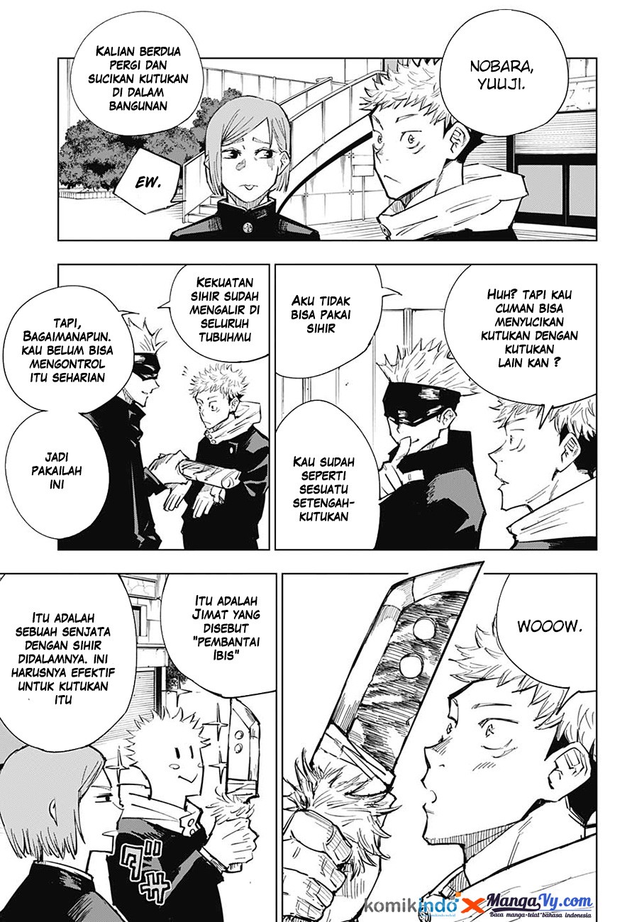 Jujutsu Kaisen Chapter 4