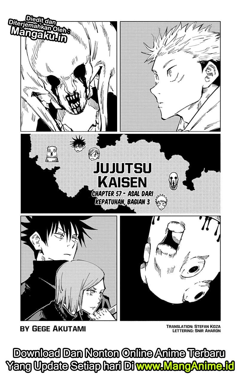 Jujutsu Kaisen Chapter 57