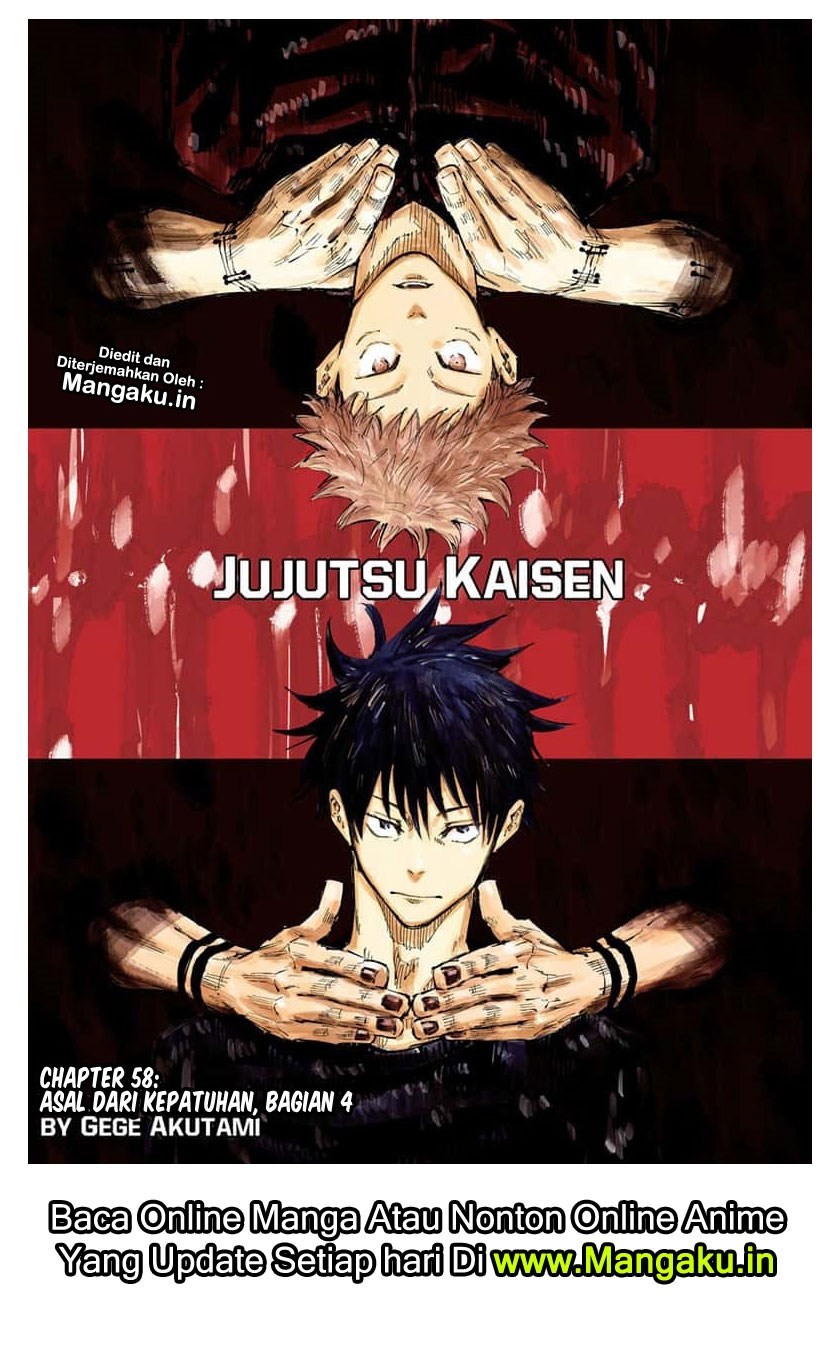 Jujutsu Kaisen Chapter 58