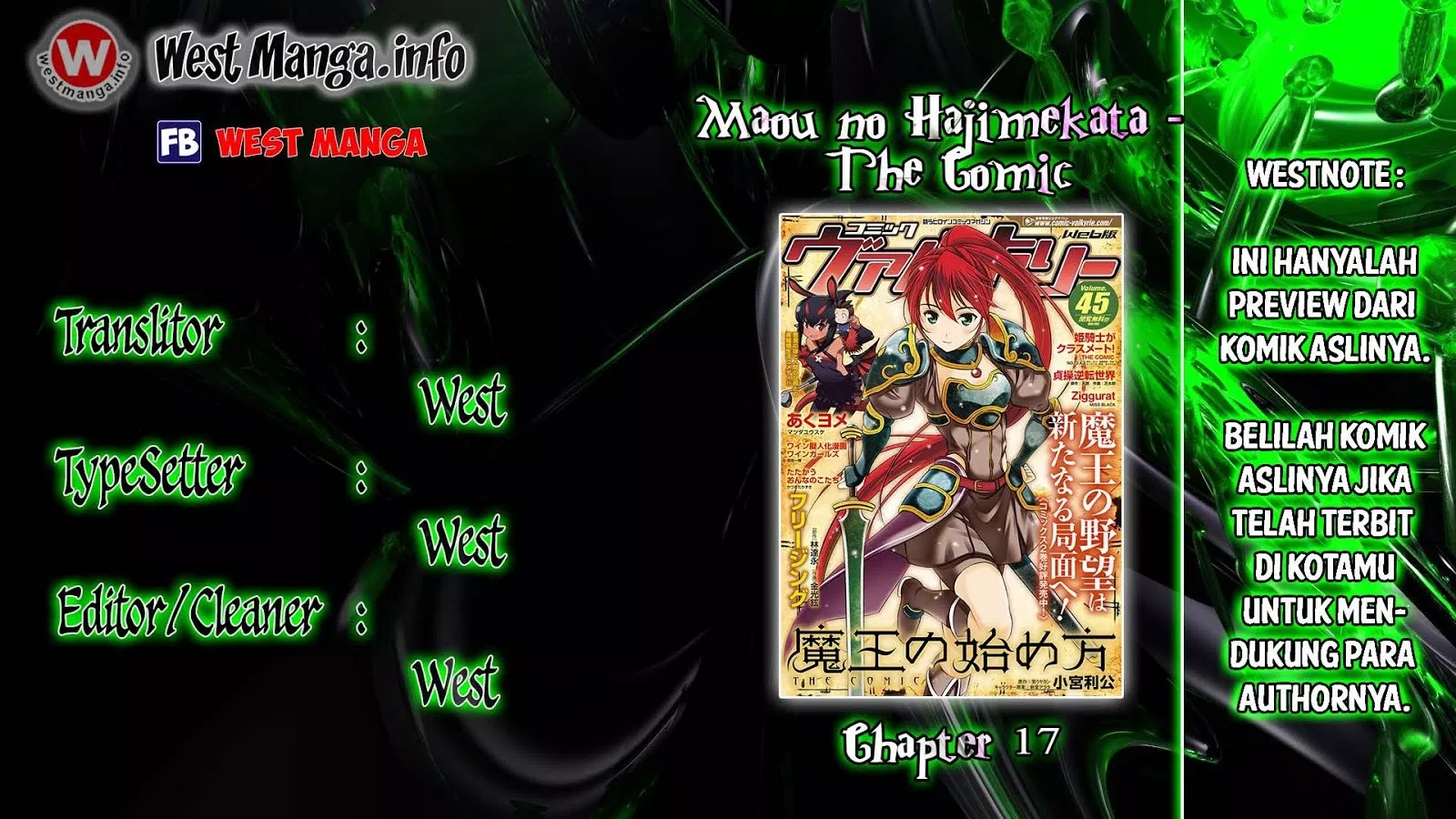 Maou no Hajimekata – The Comic Chapter 17