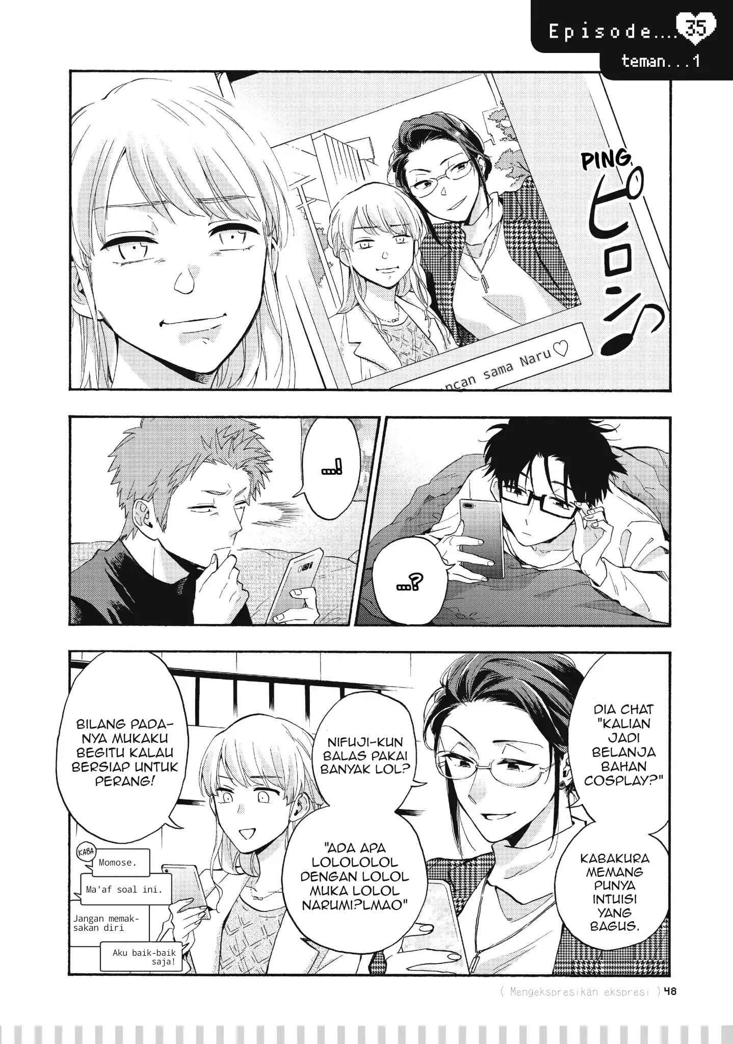 Wotaku ni Koi wa Muzukashii Chapter 35