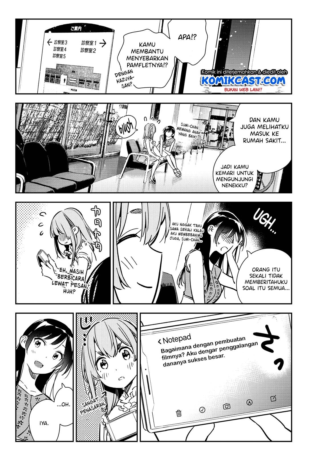 Kanojo, Okarishimasu Chapter 143