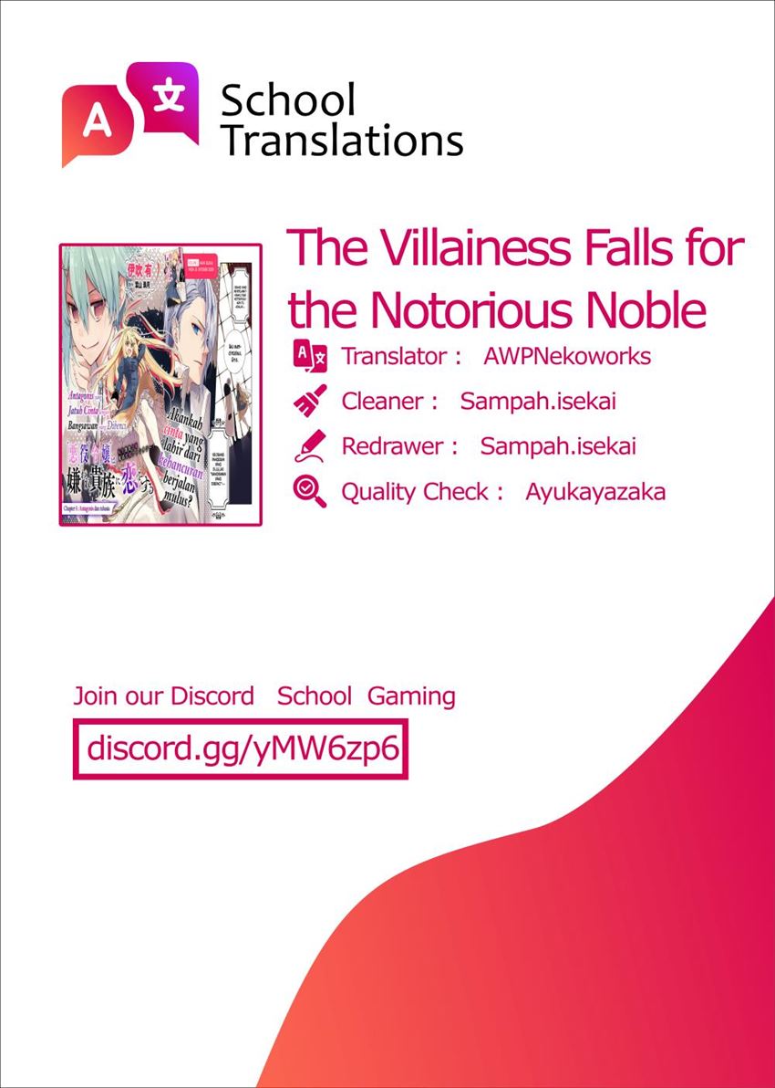 The Villainess Falls for the Notorious Noble Chapter 6