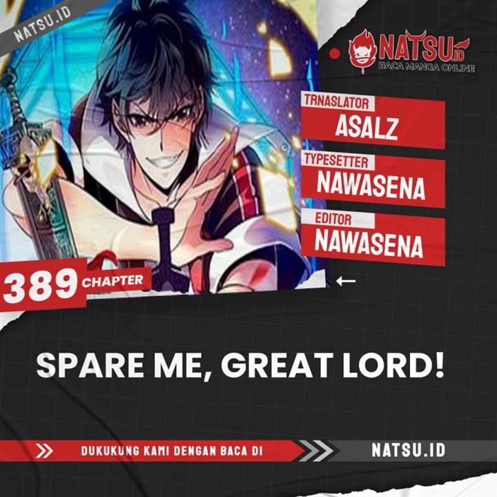 Spare Me, Great Lord! Chapter 389