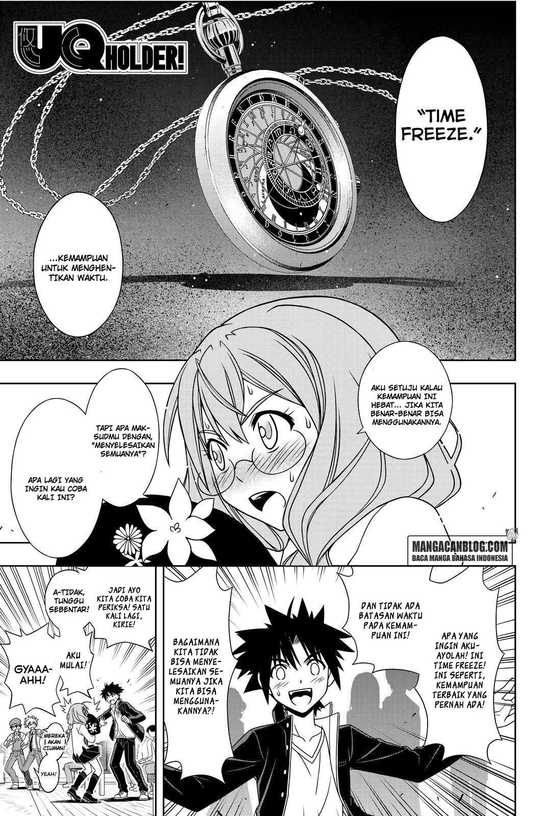 UQ Holder! Chapter 116