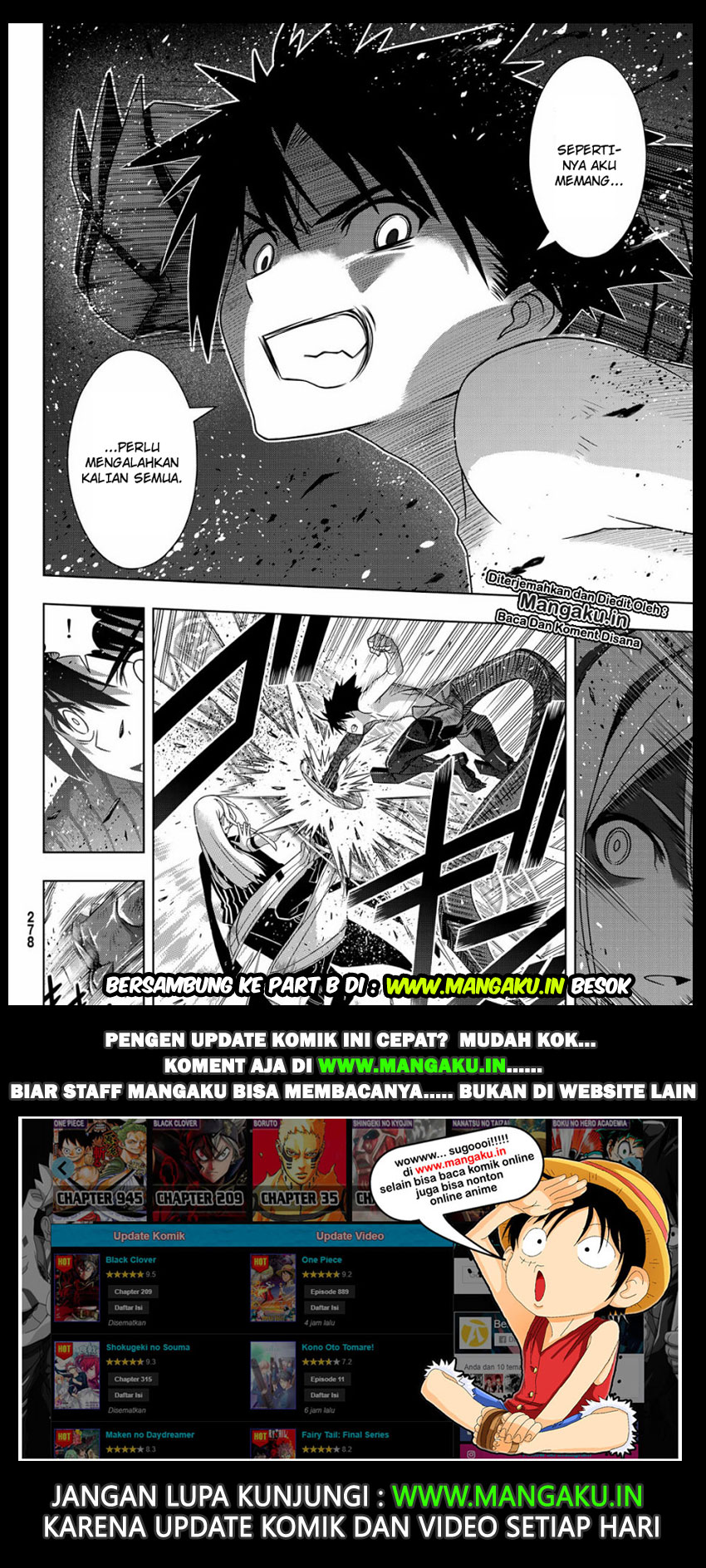 UQ Holder! Chapter 164.1