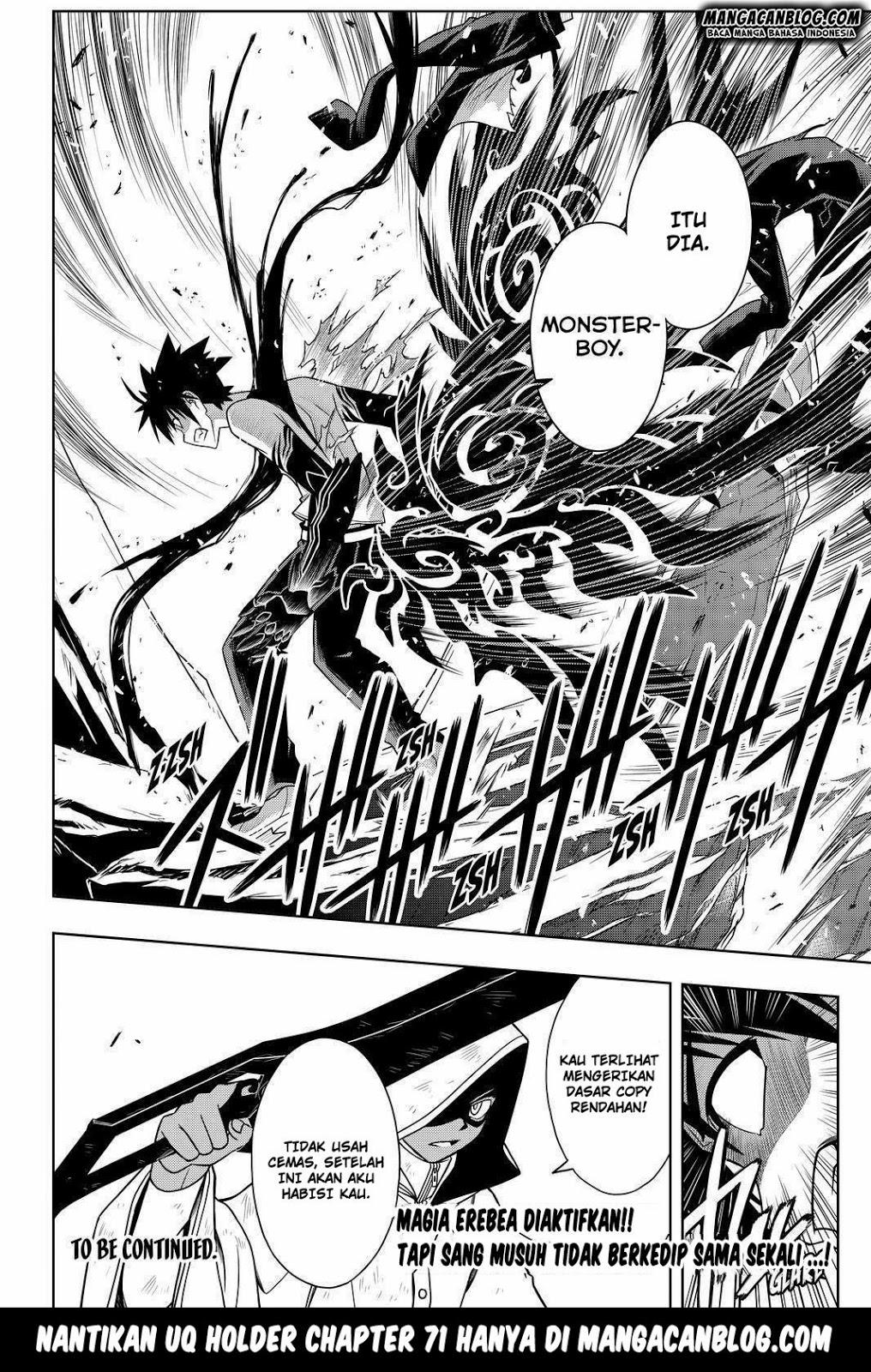 UQ Holder! Chapter 70