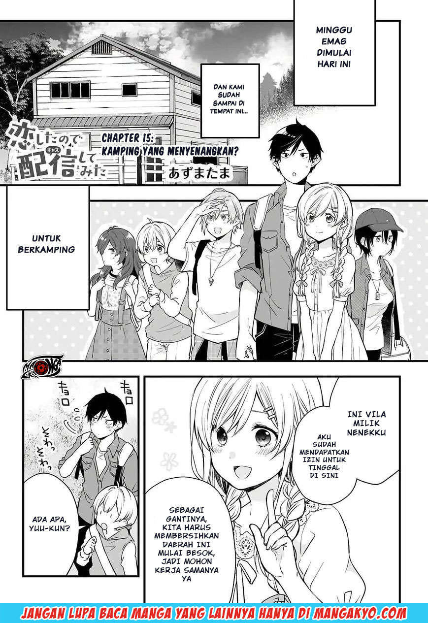 Koi Shita no de, Haishin Shite Mita Chapter 15