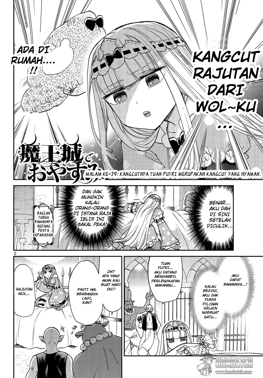 Maou-jou de Oyasumi Chapter 29