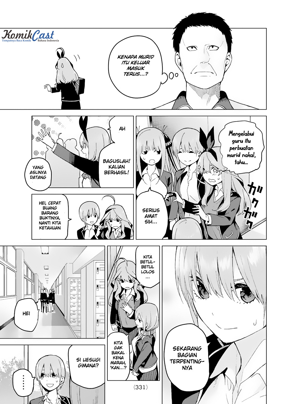 Go-Toubun no Hanayome Chapter 19