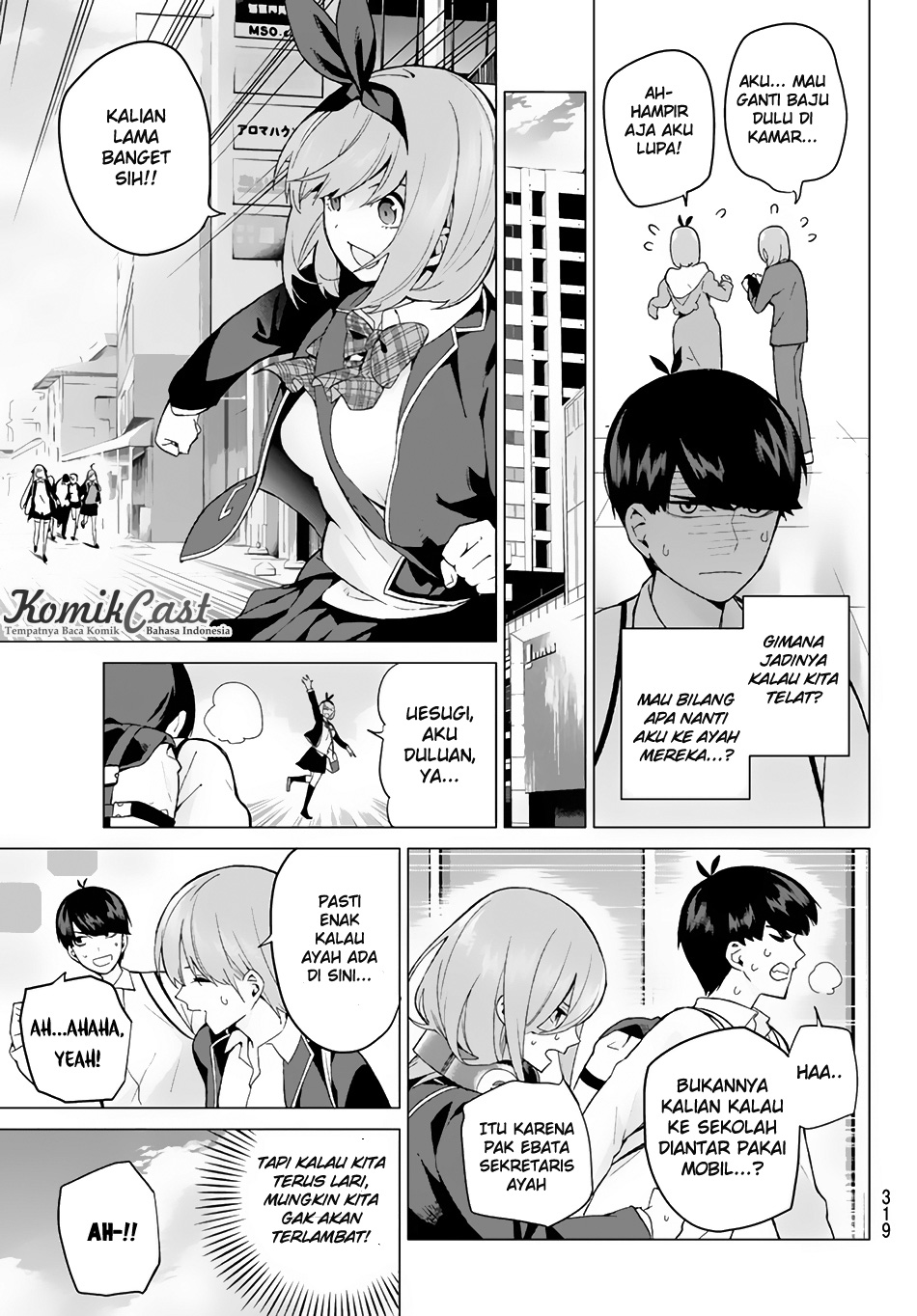 Go-Toubun no Hanayome Chapter 19