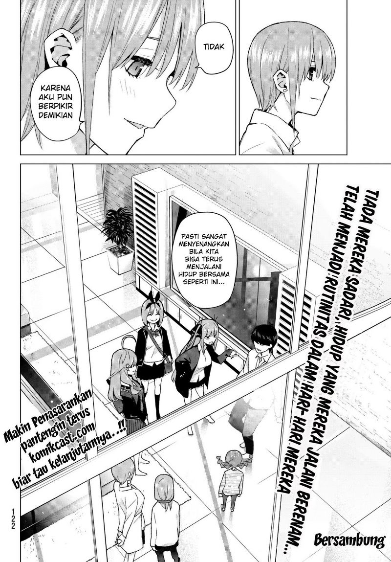 Go-Toubun no Hanayome Chapter 38