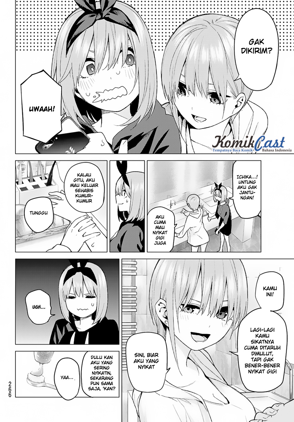 Go-Toubun no Hanayome Chapter 45