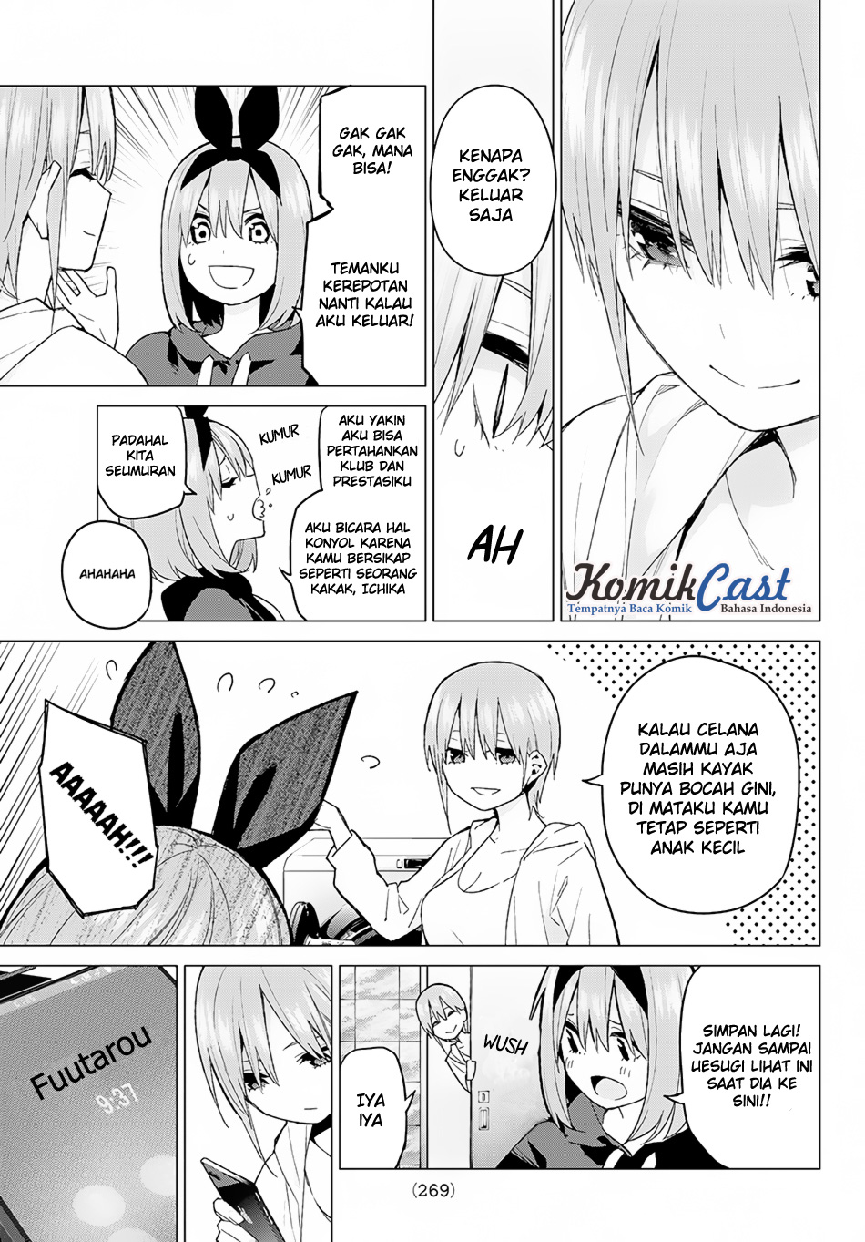 Go-Toubun no Hanayome Chapter 45