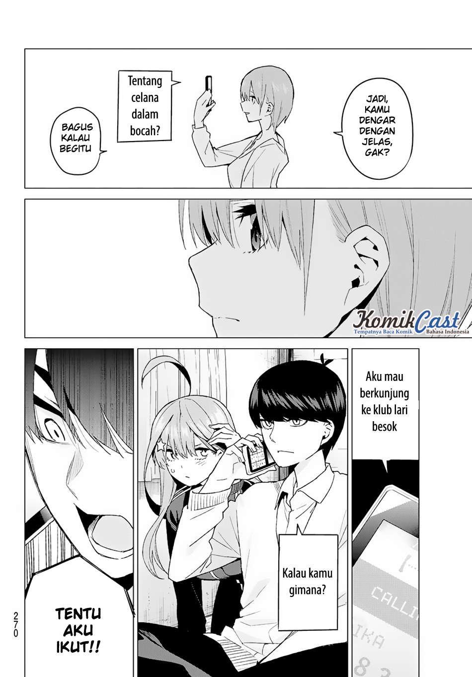 Go-Toubun no Hanayome Chapter 45