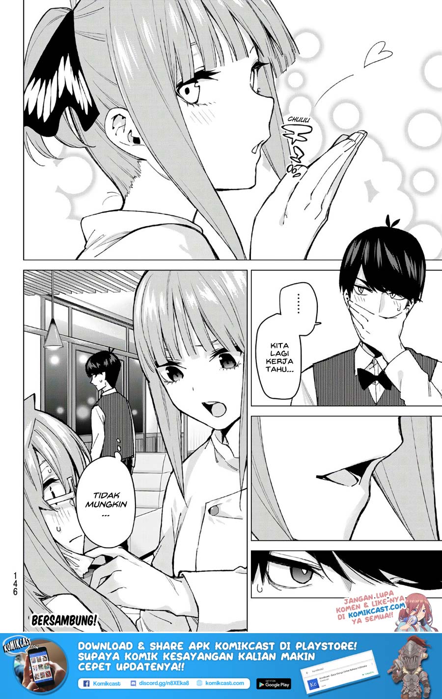 Go-Toubun no Hanayome Chapter 71