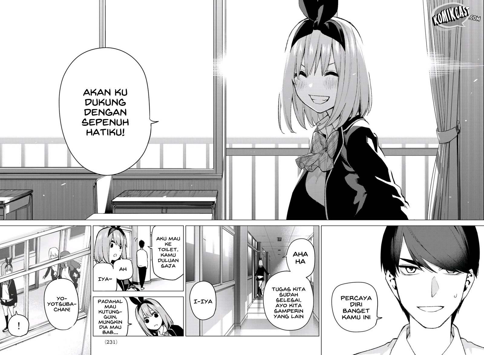 Go-Toubun no Hanayome Chapter 72