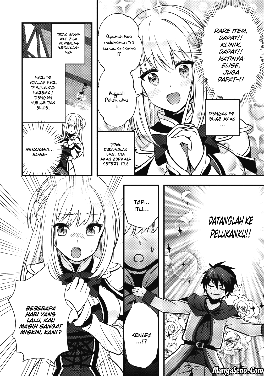 Isekai no Meikyuu Toshi de Chiyu Mahou Tsukai Yattemasu Chapter 6.2