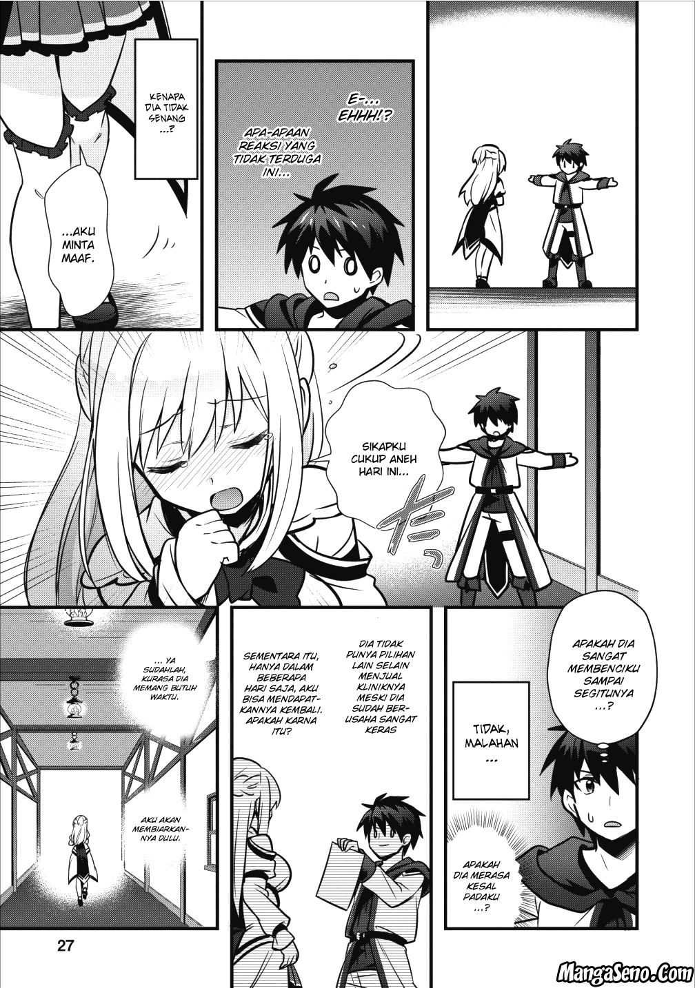 Isekai no Meikyuu Toshi de Chiyu Mahou Tsukai Yattemasu Chapter 6.2