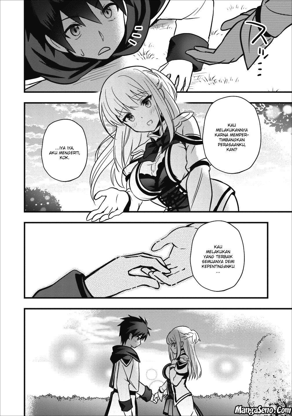 Isekai no Meikyuu Toshi de Chiyu Mahou Tsukai Yattemasu Chapter 6.2