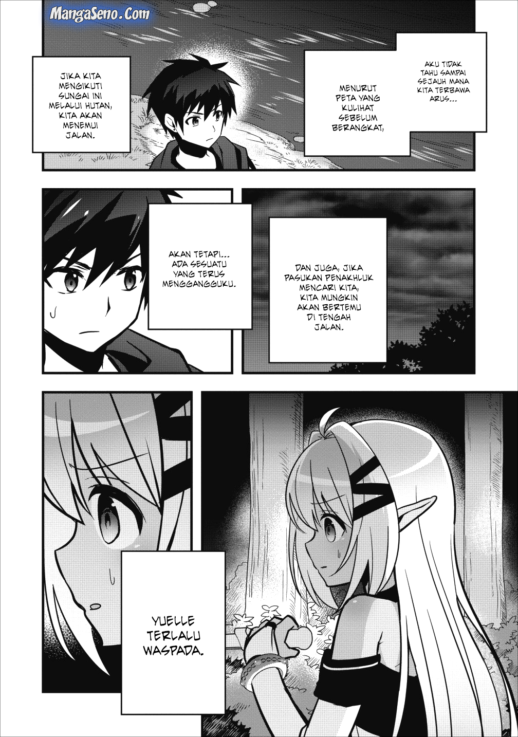 Isekai no Meikyuu Toshi de Chiyu Mahou Tsukai Yattemasu Chapter 9