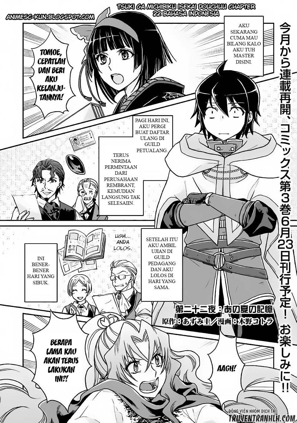 Tsuki ga Michibiku Isekai Douchuu Chapter 22