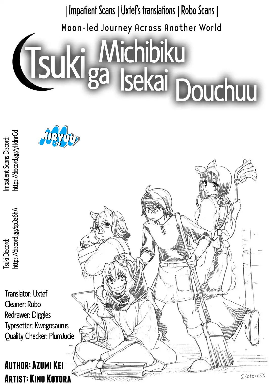 Tsuki ga Michibiku Isekai Douchuu Chapter 38