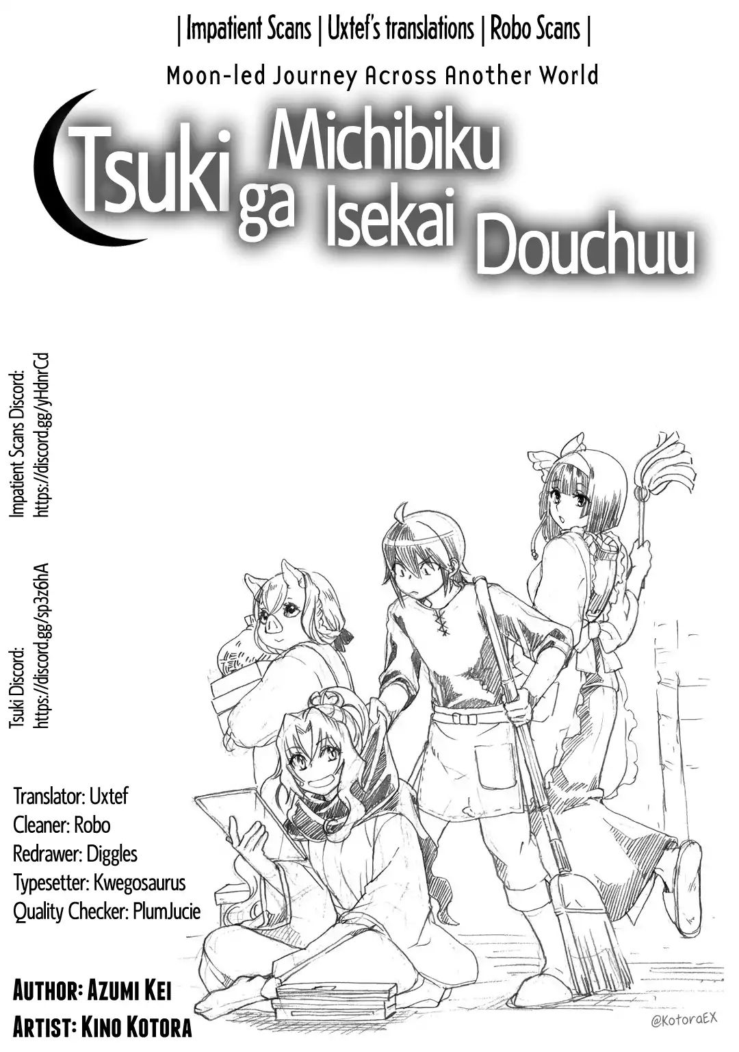 Tsuki ga Michibiku Isekai Douchuu Chapter 39
