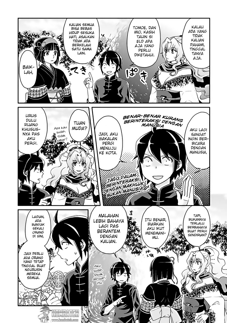 Tsuki ga Michibiku Isekai Douchuu Chapter 9