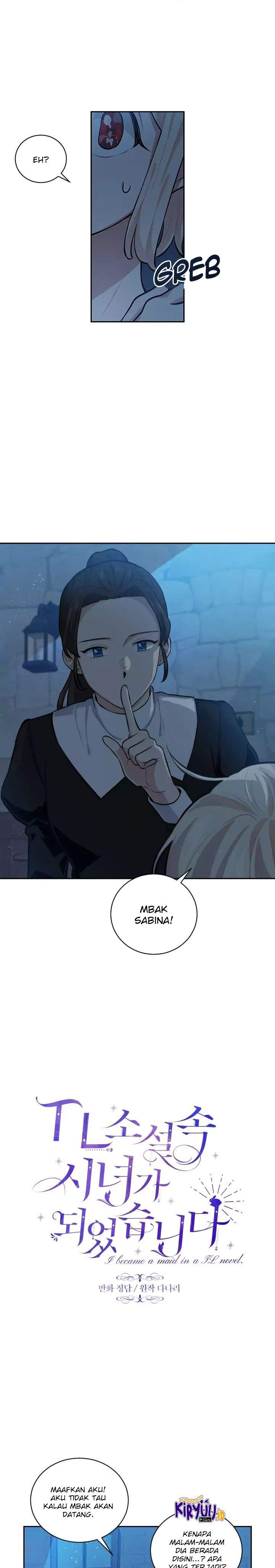 I Became a Maid in a TL Novel Chapter 13