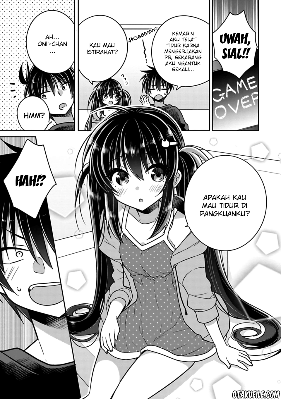 Siscon Ani to Brocon Imouto ga Shoujiki ni Nattara Chapter 19