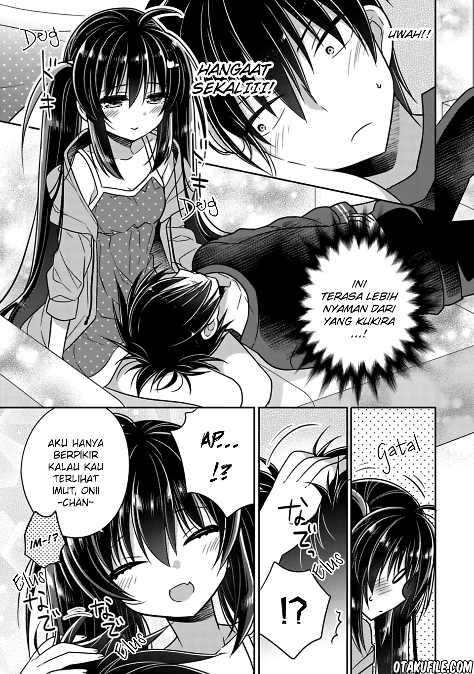 Siscon Ani to Brocon Imouto ga Shoujiki ni Nattara Chapter 19