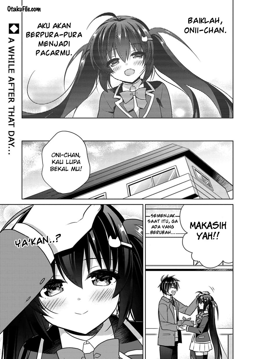 Siscon Ani to Brocon Imouto ga Shoujiki ni Nattara Chapter 2