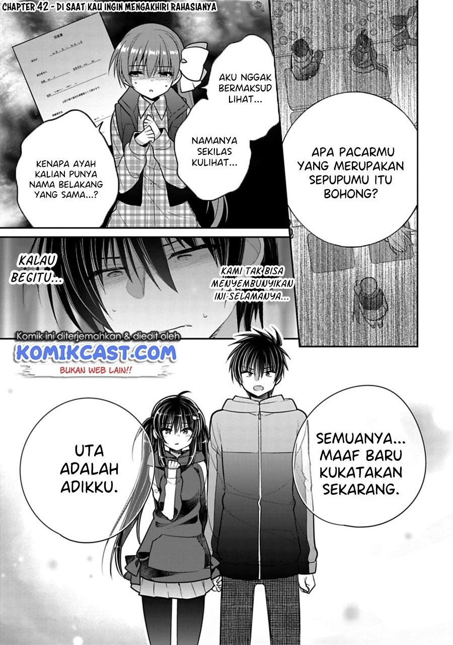 Siscon Ani to Brocon Imouto ga Shoujiki ni Nattara Chapter 42